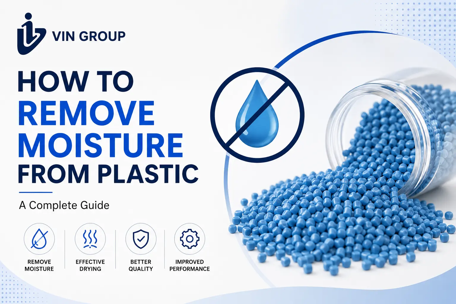 how to remove moisture from plastic