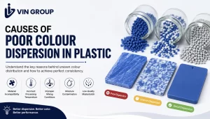 causes of poor colour dispersion in plastic