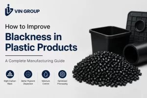 improve blackness in plastic products
