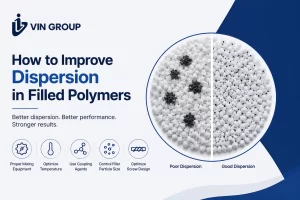 improve dispersion in filled polymers