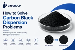 poor carbon black dispersion solution