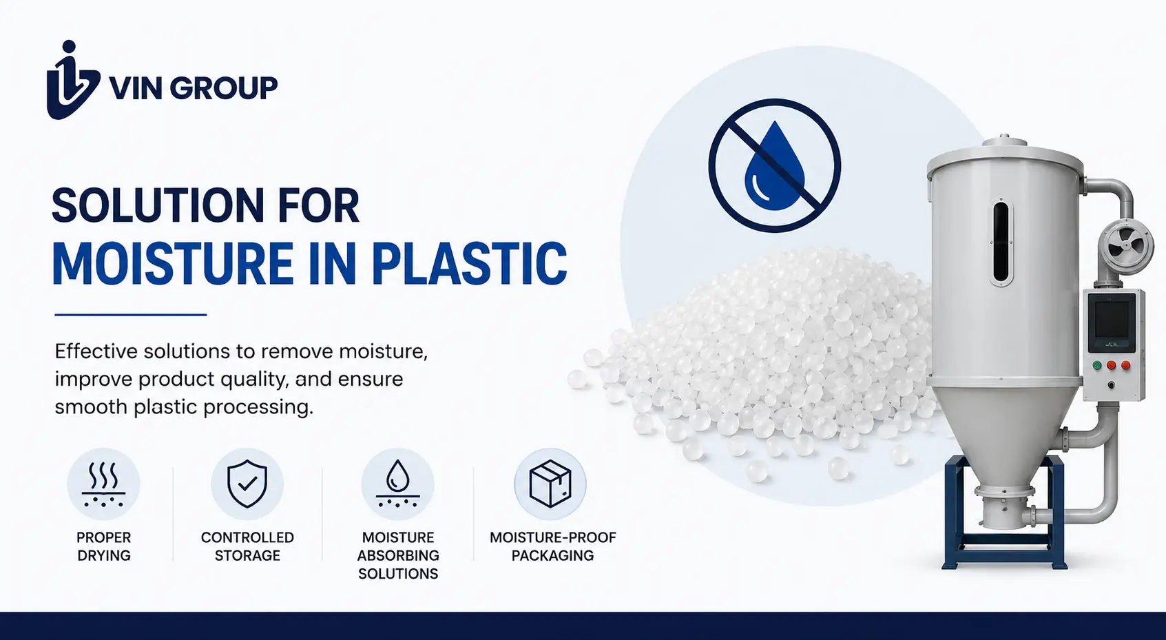 solution for moisture in plastic