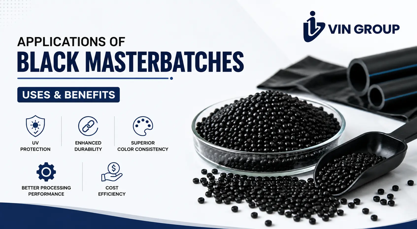 what is black masterbatch used for