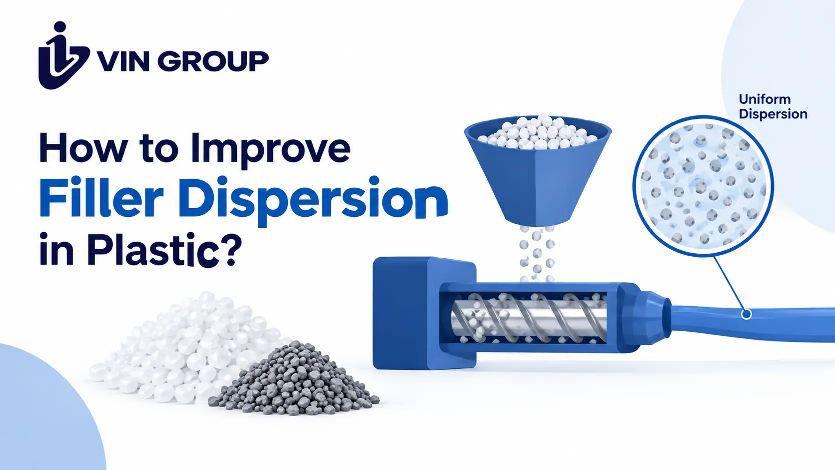 how to improve filler dispersion in plastic